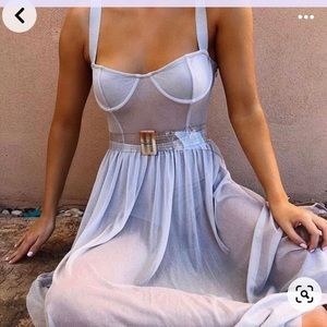 Majorelle glitter dress M